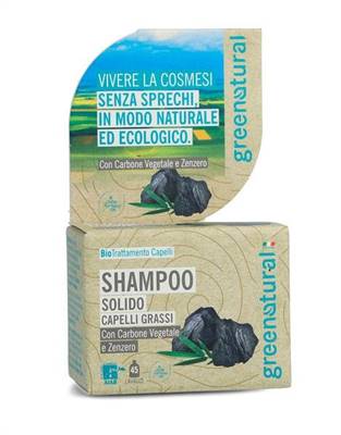 SHAMPOO SOLIDO - CAPELLI GRASSI - 55 g