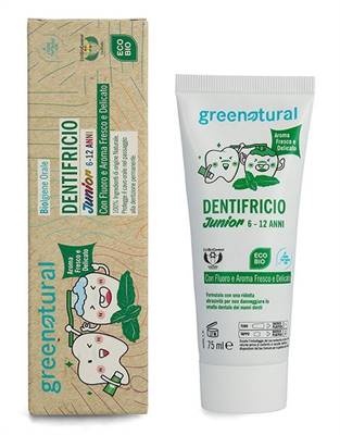 > DENTIFRICIO JUNIOR - con FLUORO e AROMA FRESCO - 75ml