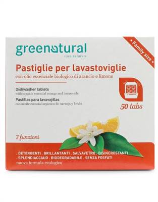 Greentabs Lavastoviglie FAMILY 50 tabs - eco