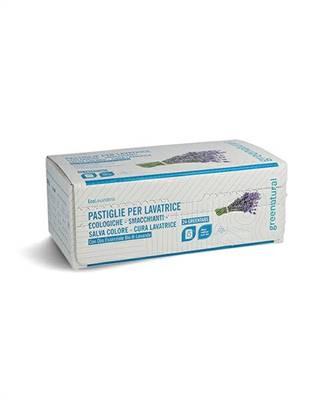 Greentabs Lavatrice LAVANDA 24 tabs - eco-