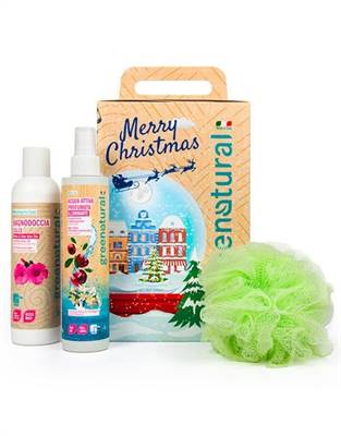 XMAS BEAUTY Snowball - Bagnodoccia + Acqua Illuminante + Spugna