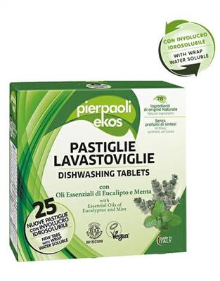 PEKOS PASTIGLIE LAVASTOVIGLIE IDROSOLUBILI 18 g - eco - conf. 25 pz