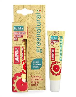 > LIP BALM LAMPONE - ecobio - 15 ml - NOVITA'