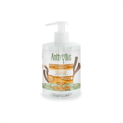 New Anthyllis DETERGENTE VISO E MANI PURIFICANTE - ecobio - 300 ml