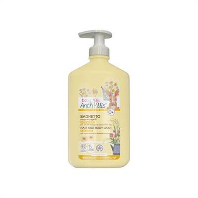 New BabyAnthyllis BAGNETTO CORPO E CAPELLI - ecobio - 500 ml