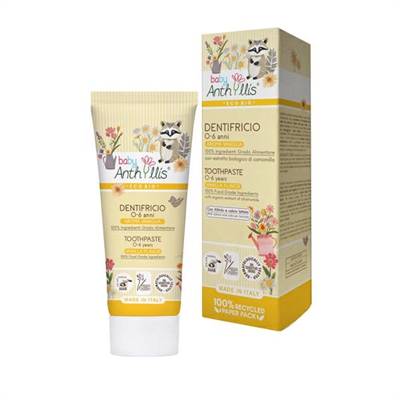 New BabyAnthyllis DENTIFRICIO 0/6 anni - ecobio - 75ml