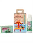XMAS BOX Giostra Incantata - Crema legno e petali + sapone profumato