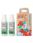 XMAS BOX Christmas Peggy Crema + Bagnodoccia legno e petali