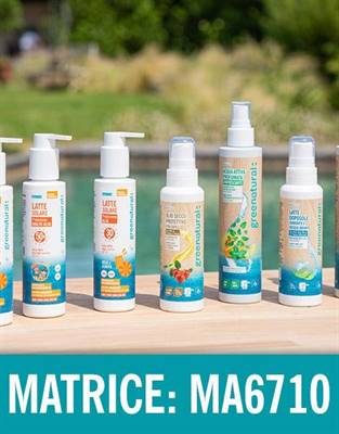 POSIZIONAMENTO SOLARI GREENATURAL SUN CARE 2025