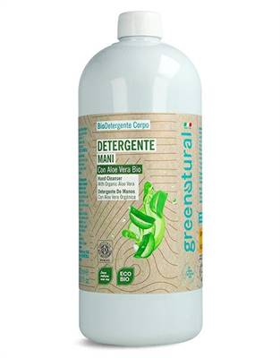 **NOVITA'** DETERGENTE MANI Aloe Vera Bio  - ecobio - 1 Litro