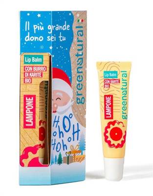 XMAS TREE Happy Babbo - Lip Balm Lampone