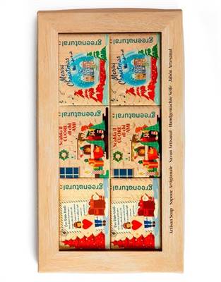 XMAS EDITION Cofanetto Saponette Natale 6 pz 75g(lettera+Abbraccio+Snow)
