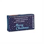 XMAS EDITION Saponetta Natale Merry Christmas Azzurro 150g